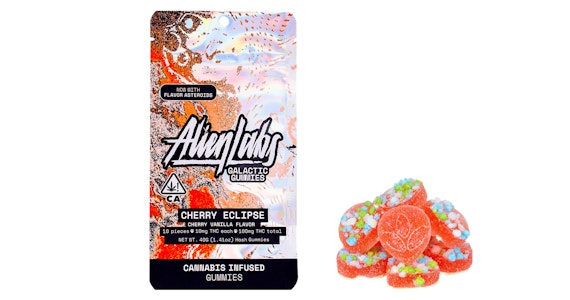 Alien Labs - 100mg THC Alien Labs - Cherry Eclipse Solventless Gummies (10mg - 10-Pack)