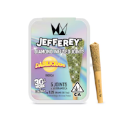 West Coast Cure | Dabilicious 3.25g (Indica) - Jefferey Infused Joints 5pk