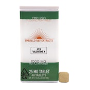 Valentine X - RSO Tablets - 1000mg (25:1) - Emerald Bay Extracts