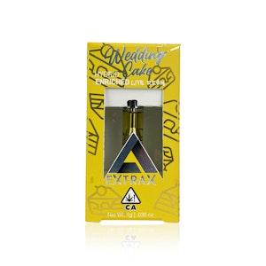 EXTRAX - EXTRAX - Cartridge - Wedding Cake - Live Resin - 1G