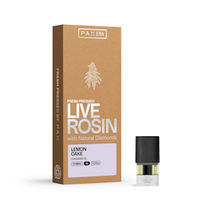 PAX - PAX - Lemon Cake - Live Rosin - 1G - Hybrid - Vape Pod