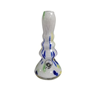 Water Bong - 8" Soft Glass - LuvBuds