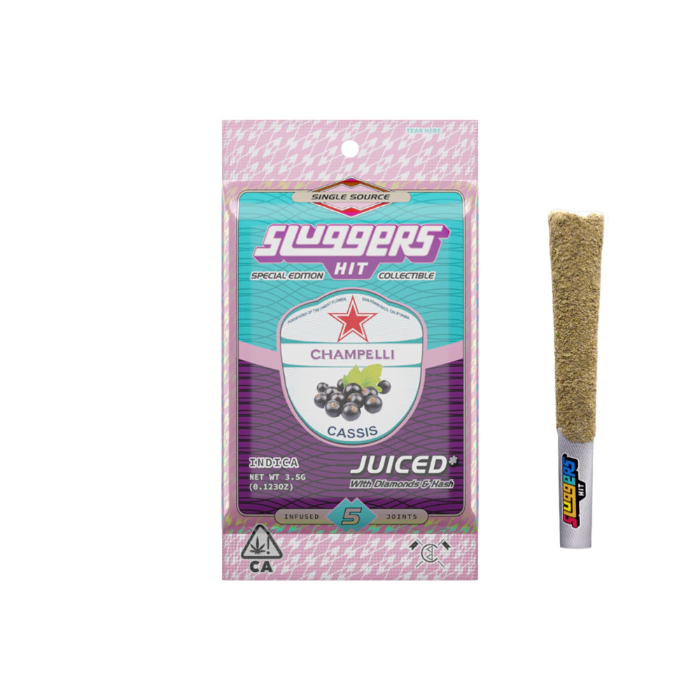 Sluggers - SLUGGERS | CHAMPELLI CASSIS - 5PK INFUSED | PREROLL | 3.5G Main Image