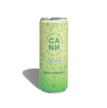 Cann - [CANN] THC Drink 4 PACK - 5mg - Ginger Lemongrass Main Image