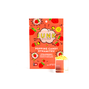 Junk | Strawberry Popping Candy Dynamites | 100mg