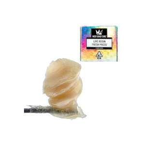 WEST COAST CURE - Honey Bananas | 1g Live Rosin Fresh Press | West Coast Cure