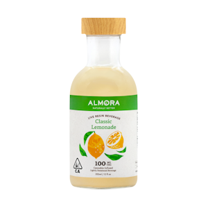 Almora - Almora Live Resin Classic Lemonade Beverage 12oz Bottle
