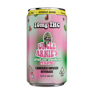Uncle Arnie's Beverage - 10mg Watermelon Wave (Can 7.5oz) - Uncle Arnie's