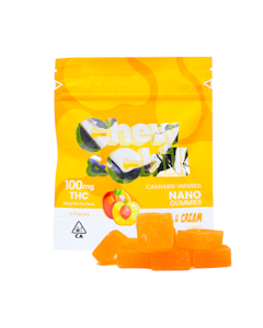 Chew & Chill - Chew & Chew Peaches & Cream Gummies 100mg
