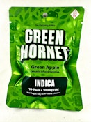 Green Hornet Gummies - Green Apple - Indica - 100mg (10 x 10mg)