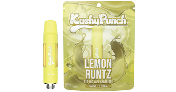KUSHY PUNCH - Kushy Punch - Lemon Runtz Cartridge - 1g