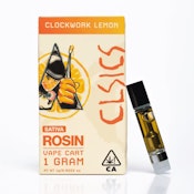 Clockwork Lemon - Live Rosin Cartridge - 1g (S) - CLSICS