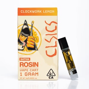 CLSICS - Clockwork Lemon - Live Rosin Cartridge - 1g (S) - CLSICS