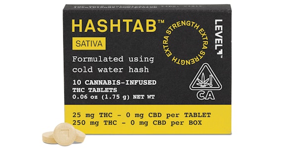 LEVEL - LEVEL - Sativa Hashtabs - 250mg