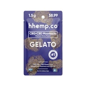 HHemp CBG+CBD Moonrock 1.5g Pouch - Gelato
