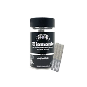 Oak-lato (Oakfruitland) Diamond Infused Pre-roll 3-Pack [1.5 g]