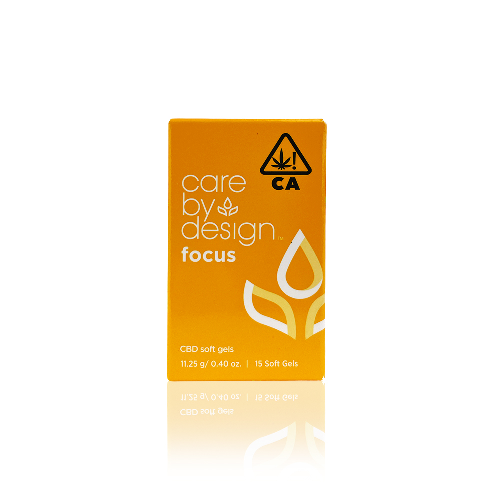 CARE BY DESIGN Capsules Focus Soft Gels 15Pack