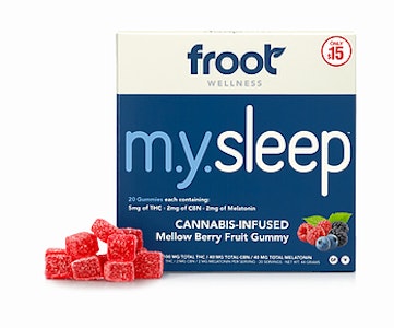 My Sleep 20 pack Gummies - Froot
