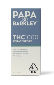 Papa & Barkley - THC1000 Releaf Tincture 1000mg