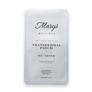 Mary's Medicinals - MARY'S MEDICINALS: 20MG THC TRANSDERMAL PATCH (Sativa)