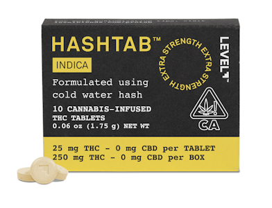 LEVEL - Hashtab Indica Tablets 10ct 250mg