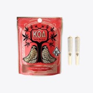 KOA - 2pk - Live Resin Sativa Prerolls - 0.7g (S) - KOA