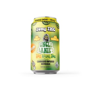 UNCLE ARNIES - [UNCLE ARNIES] BEVERAGE - 7.5OZ - 10MG - ZEN GREEN TEA ZERO CALORIES
