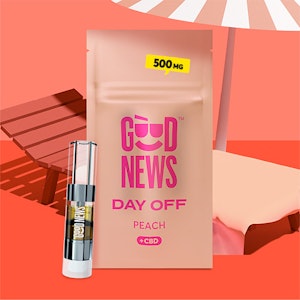 GOOD NEWS - Good News | Cartridge | Day Off 1:2 CBD | .5g