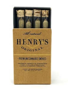 Henry's Original - G13 Preroll 4 Pack