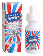 Super Wow | Blue Raspberry Drops | Tincture | 1000mg