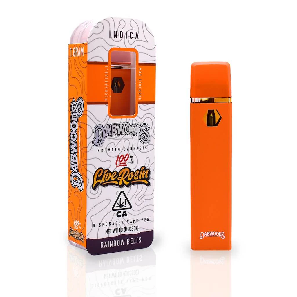 Dabwoods - Rainbow Belts (I) | 1g Live Rosin Disposable | Dabwoods Main Image