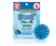 Sour Blue Razz Dream | 100mg SINGLE Gummy | Froot