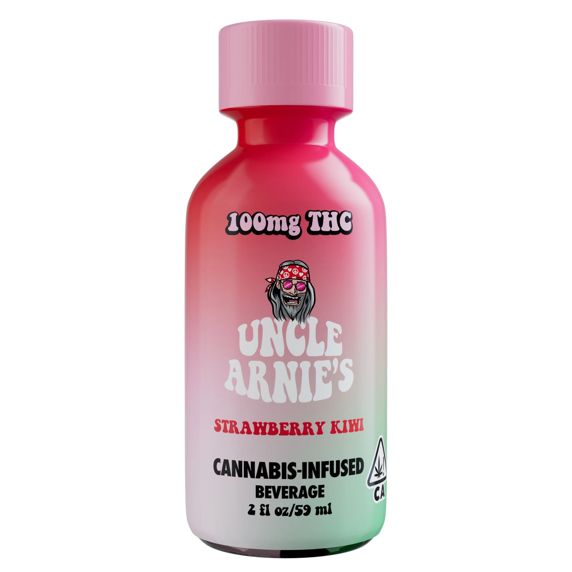 Uncle Arnies - Uncle Arnie's - 100mg Shot - Strawberry Kiwi Main Image