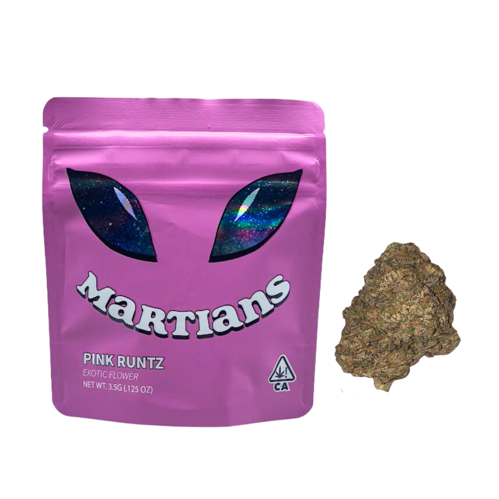 3.5g Pink Runtz (Greenhouse) Martians Sacramento Cannabis