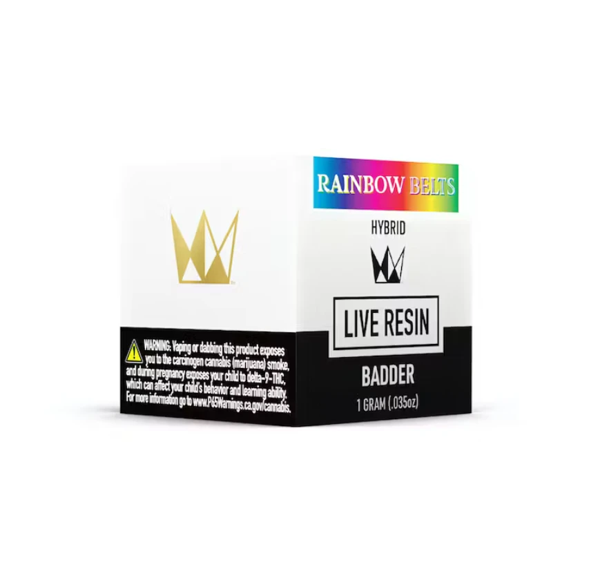 West Coast Cure - RAINBOW BELTS LIVE RESIN BADDER 1G - WEST COAST CURE Main Image
