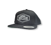 Heritage Provisioning - Black Flat Bill Hat