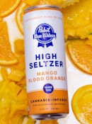 Pabst Blue Ribbon Infused High Seltzer Mango Blood Orange 10mg