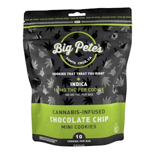 Big Pete's - Big Pete's - 100mg 10pk - Chocolate Chip Indica