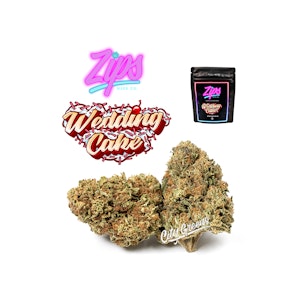 Zips Weed Co. - Zips Weed Co. - Wedding Cake - 1/8th 