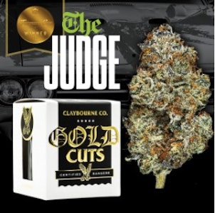 CLAYBOURNE CO. - [Claybourne Co.] Gold Cuts Flower - 3.5g - The Judge (I)