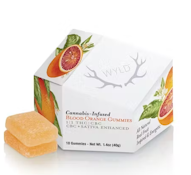 Wyld - Blood Orange 1:1 THC:CBC Gummies 100mg
