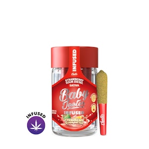 JEETER - Jeeter - Strawberry Sour Diesel Baby Infused Preroll 5pk 2.5g