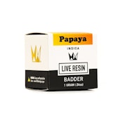 West Coast Cure Badder - Papaya - Live Resin 1g