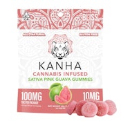 Kanha Sativa Pink Guava Gummies 100mg