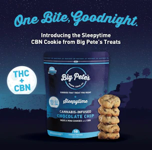 Big Pete's - [Big Pete's] THC:CBN Cookies - 150mg - 2:1 Sleepytime Chocolate Chip (I)