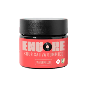 Encore - Sour Watermelon Distillate Gummies 10pk 100mg