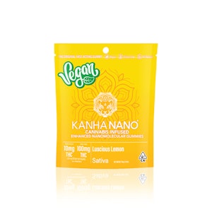 KANHA - KANHA - Edible - Luscious Lemon - NANO - Gummies - 100MG
