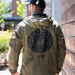 Humble Root - (3XL) HR Army Green WCTY Windbreaker