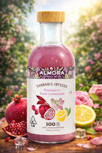 ALMORA FARMS - Almora Live Resin Drink - Pomberry Rose Lemonade 100mg