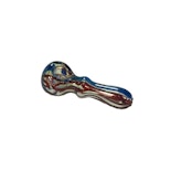 4" - Glass Hand Pipe - Honeycomb Screen Bowl